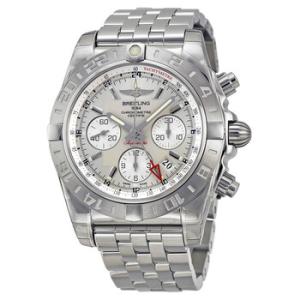 Chronomat 44 Chronograph Automatic Silver Dial Watch AB042011G745SS