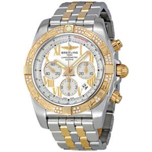 Chronomat Black Dial Automatic Chronograph Two Tone Watch CB0110AAG677