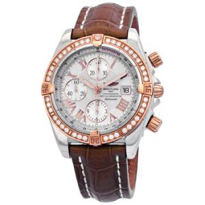 Chronomat Evolution Chronograph Automatic Chronometer Diamond Silver Dial Watch C1335653A619.737P.A20BA.1