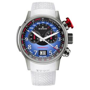 Chronorally Chronograph Quartz Blue Dial Watch 38001 TINR BUDN