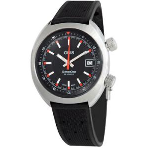 Chronoris Automatic Black Dial Watch 01 733 7737 405407 4 19 01FC