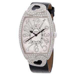 Cintree Curvex Coeur Automatic Diamond White Dial Watch 2852 SC RELIEF HJ OG