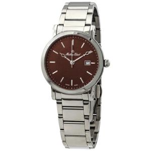 City Metal Brown Dial Watch HB611251MAM