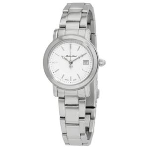 City Metal Quartz Silvertone Watch D31186MAI