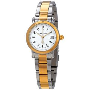 City Silver Dial Twotone Watch D31186MBG
