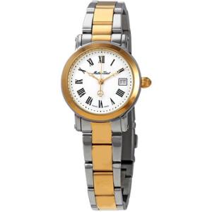 City Silver Dial Twotone Watch D31186MBR