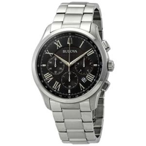 Classic Chronograph Black Dial Watch 96B288