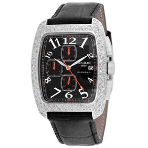 Classic Chronograph Quartz Black Dial Watch 487BK2DCBK