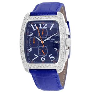 Classic Chronograph Quartz Blue Dial Watch 487BL2DBL