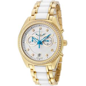Classic Chronograph Quartz White Dial Watch ISW100702