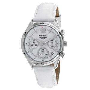Classic Chronograph Quartz White Dial Watch PT3085