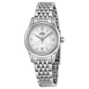 Classic Date Silver Dial Stainless Steel Watch 01 561 7650 403107 8 14