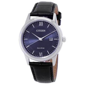 Classic EcoDrive Blue Dial Watch AW178009L