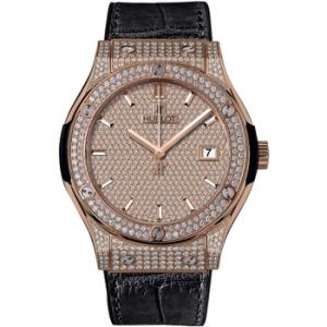 Classic Fusion 18K King Gold Diamond Automatic Watch 542.OX.9010.LR.1704