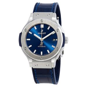 Classic Fusion Automatic Blue Sunray Dial Titanium 38mm Watch 565.NX.7170.LR