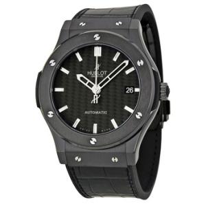 Classic Fusion Black Dial Alligator Leather Watch 511.CM.1770.LR