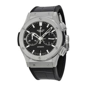 Classic Fusion Black Dial Black Leather Automatic Watch 521.NX.1170.LR