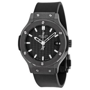Classic Fusion Black Dial Black Rubber Strap Watch 561.CM.1770.RX