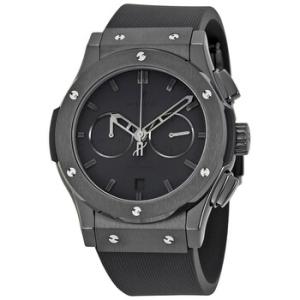 Classic Fusion Black Dial Black Rubber Watch 541.CM.1110.RX