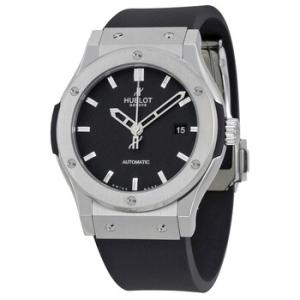 Classic Fusion Black Dial Black Rubber Watch 542.NX.1170.RX