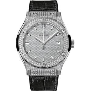 Classic Fusion Diamond Pave Dial Titanium Watch 511.NX.9010.LR.1704
