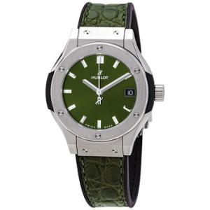 Classic Fusion Quartz Green Dial Watch 581.NX.8970.LR