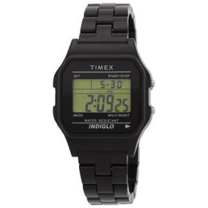 Classic Quartz Digital Black Dial Watch TW2V20000