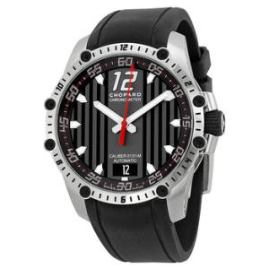 Classic Racing Superfast Automatic Black Dial Black Rubber Strap Watch 1685363001 RBK
