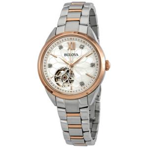 Classics Automatic Mother of Pearl Diamond Dial Watch 98P170