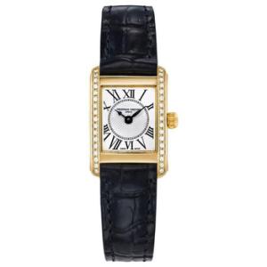 Classics Carree Quartz Diamond White Dial Watch FC200MCD15