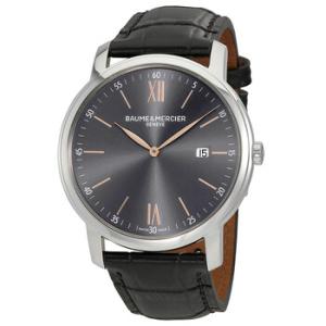 Classima Black Dial Watch MOA10381
