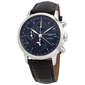 Classima Full Calendar Moon Phase Chronograph Automatic Blue Dial Watch