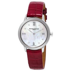 Classima White Mother of Pearl Dial Watch MOA10325