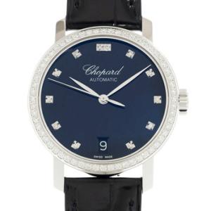 Classique Automatic Diamond Black Dial Watch 134200