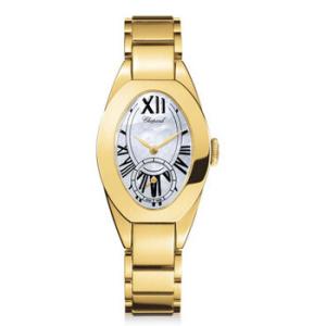 Classique Femme Mother of Pearl Dial 18 kt Yellow Gold Watch