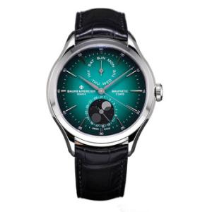 Clifton Baumatic Chronograph Automatic Green Dial Watch M0A10654