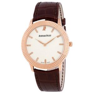 Clous De Paris 18kt Rose Gold Hand Wound Hobnail Motif Dial Watch 15163OR.GG.A088CR.02