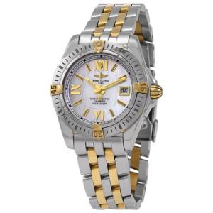 Cockpit Quartz 18kt Yellow Gold and Stainless Steel Watch B7135612A662.367D