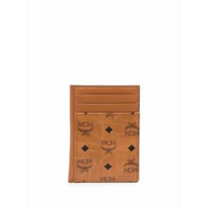 Cognac Visetos Monogram Card Holder