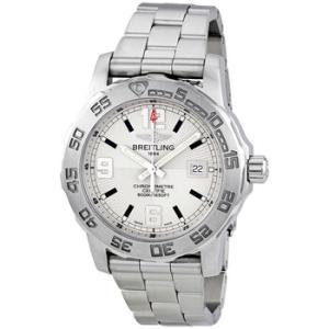 Colt 44 Silver Dial SuperQuartz Steel Watch A7438710G743SS
