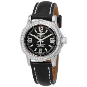 Colt Lady Black Dial Diamond Bezel Watch