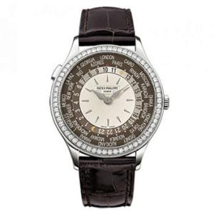 Complication Mechanical Ivory and Brown Dial Watch 7130G010