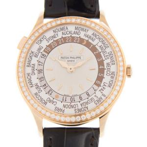 Complications GMT Diamond Ivory Dial Watch 7130R013