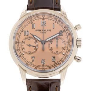 Complications Salmon Opaline Dial Chronograph Hand Wind Watch 5172G010