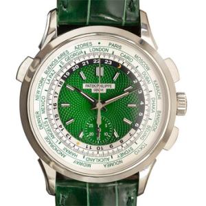 Complications World Time Automatic Green Dial Watch 5930P001