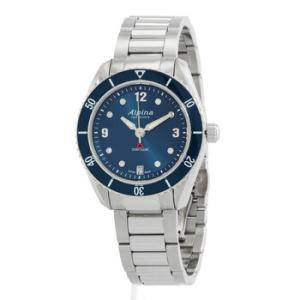 Comtesse Quartz Diamond Blue Dial Watch AL240ND3C6B