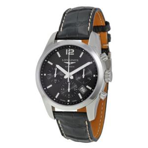 Conquest Automatic Chronograph Black Dial Watch L27864563