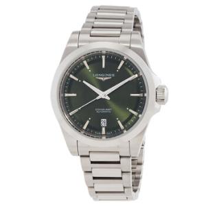Conquest Automatic Green Dial Watch L3.720.4.02.6