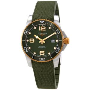 Conquest Automatic Green Dial Watch L3.781.3.06.9