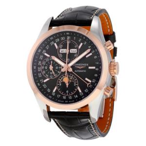 Conquest Black Dial Chronograph Automatic Watch L27985523